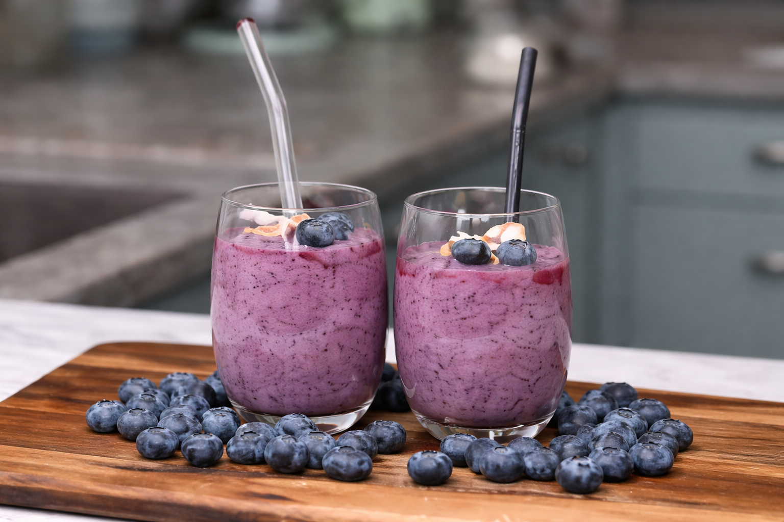 HOW TO MAKE A BLUEBERRY SMOOTHIE?