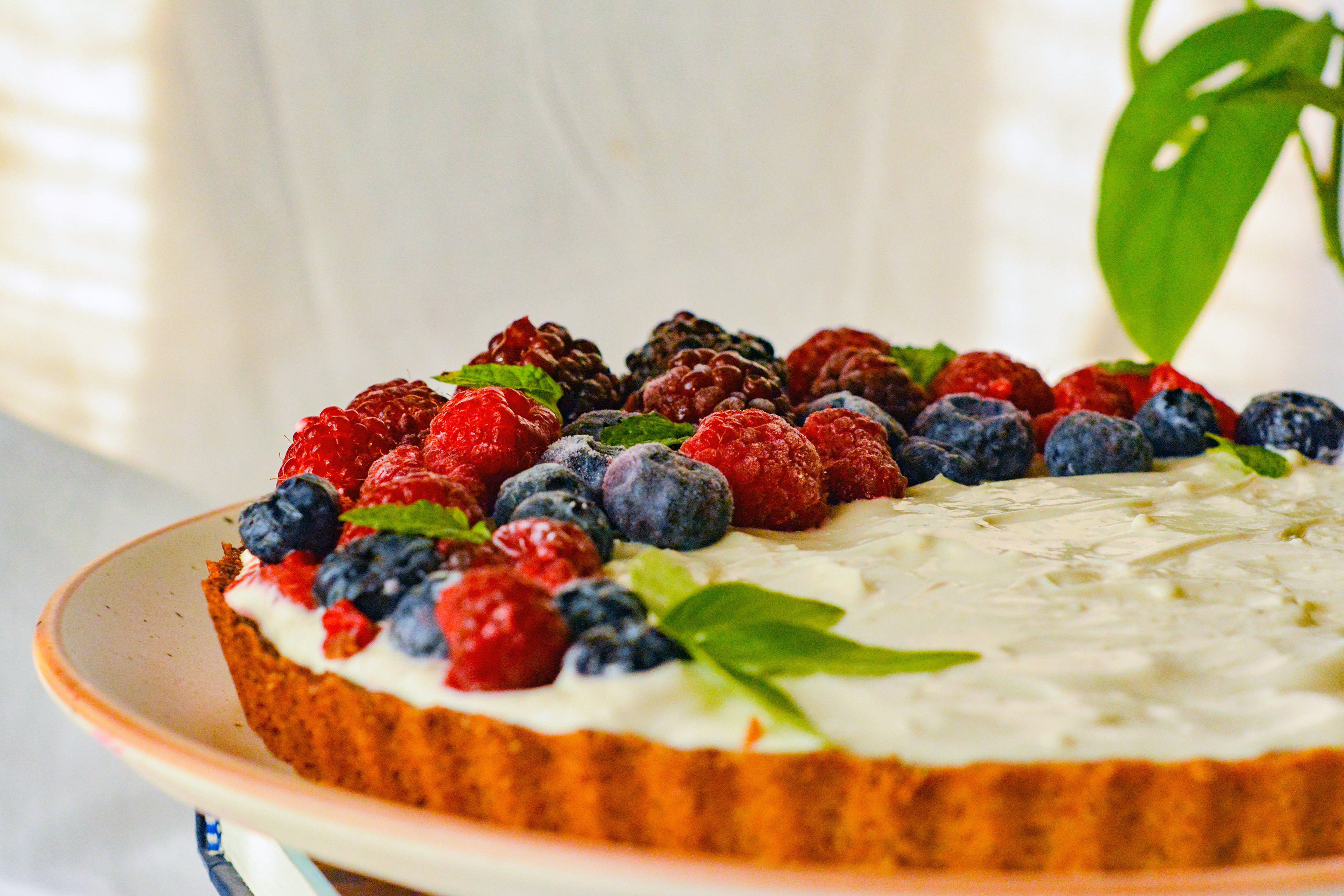 HEALTHY BERRY TART