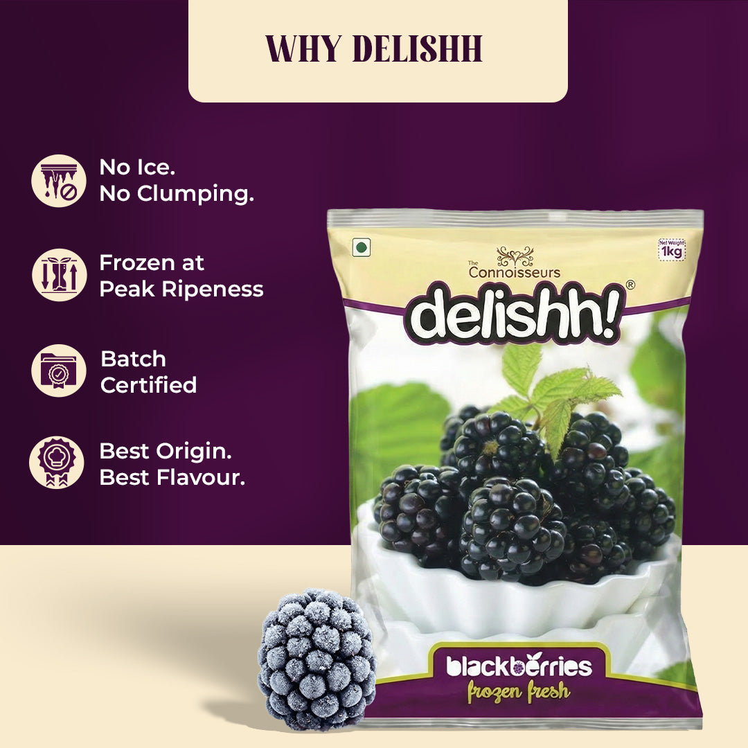 Frozen Blackberries