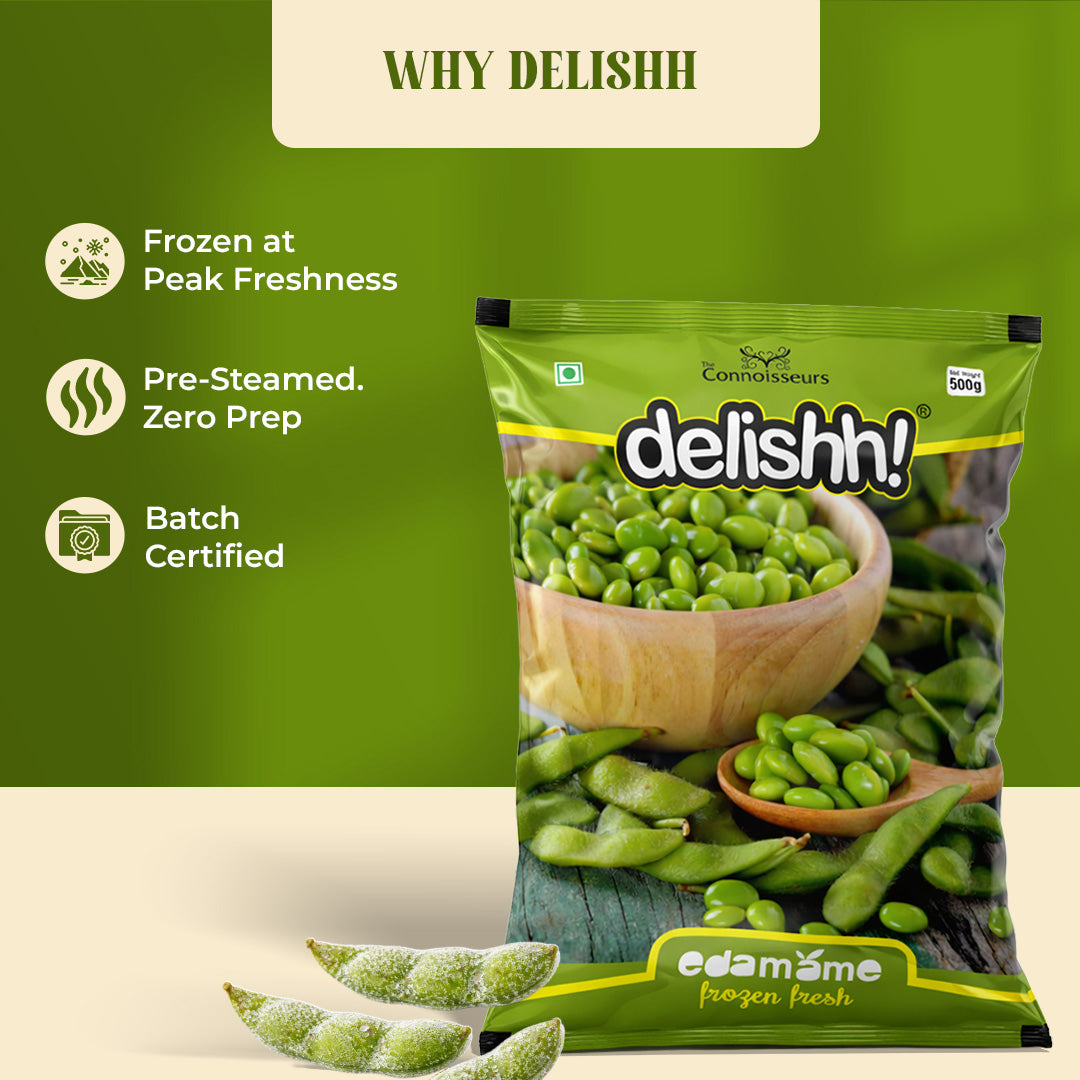 Frozen Unpeeled Edamame