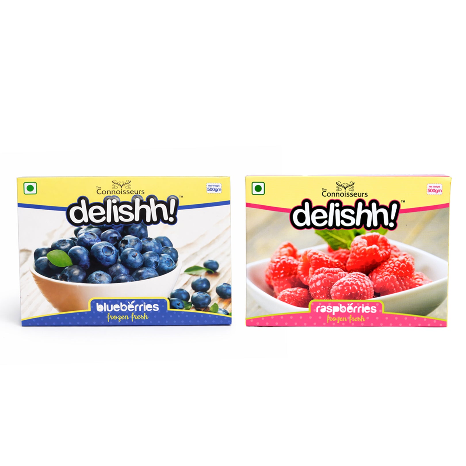 Frozen Blueberries & Frozen Raspberries Combo