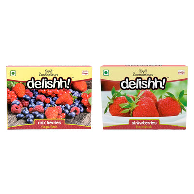 Frozen Mix Berries & Frozen Strawberries Combo