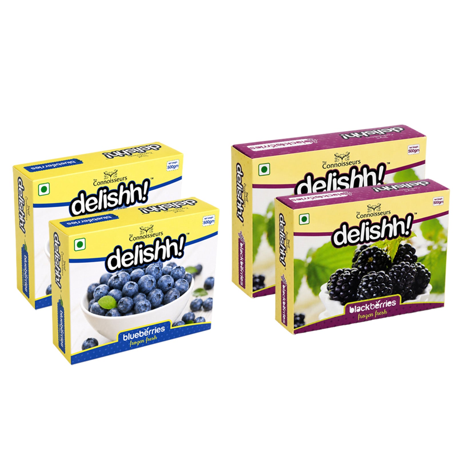 Frozen Blackberries & Frozen Blueberries Combo