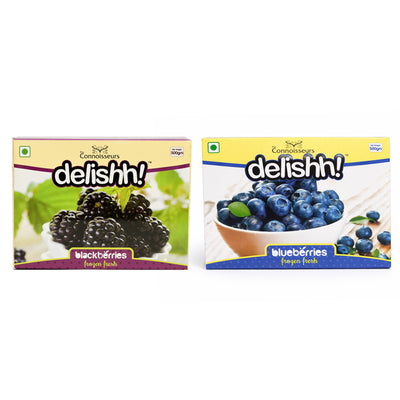 Frozen Blackberries & Frozen Blueberries Combo