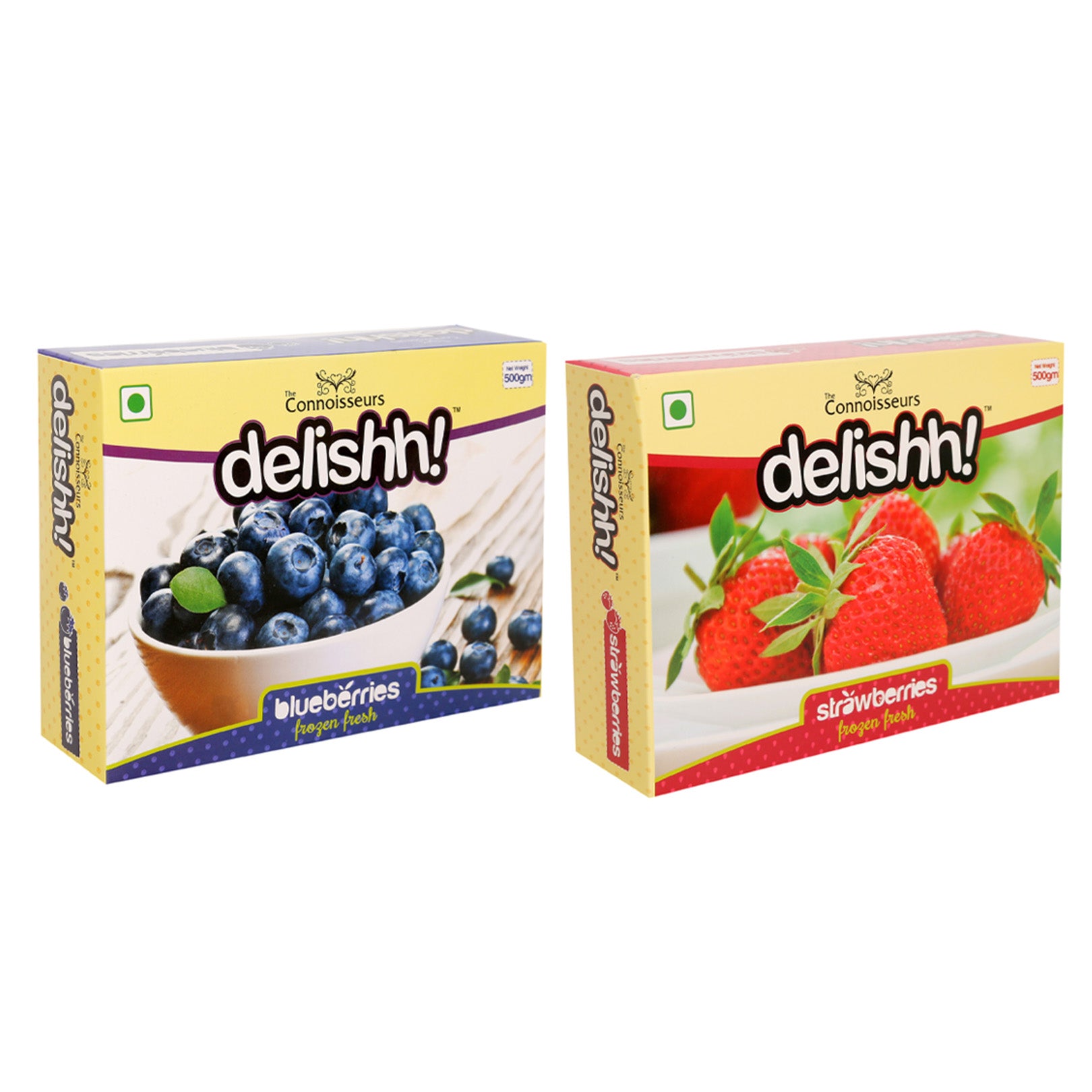 Frozen Blueberries & Frozen Strawberries Combo